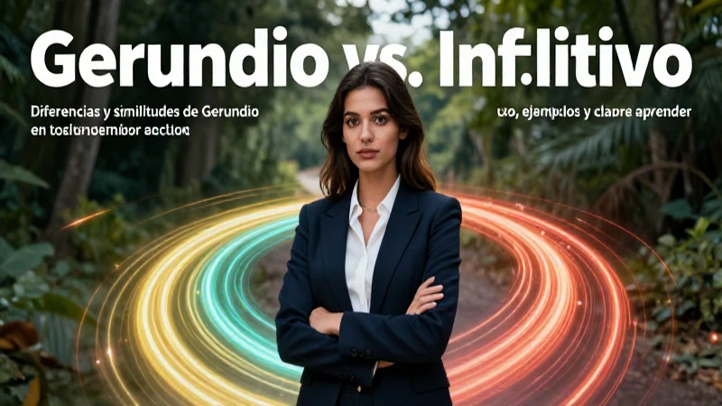Diferencias entre gerundio e infinitivo en inglés