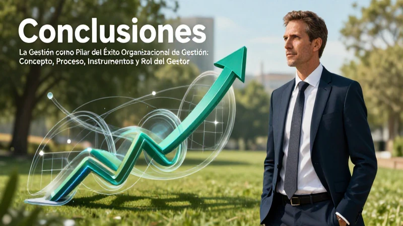Gestión: Concepto, Proceso, Instrumentos y Rol del Gestor 6 La gestión impulsa el éxito organizacional