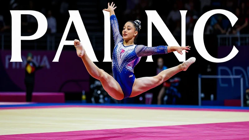 Gimnasio Artístico: Concepto, Historia y Características 6 Atleta mexicana dinámica en pose atlética vibrante