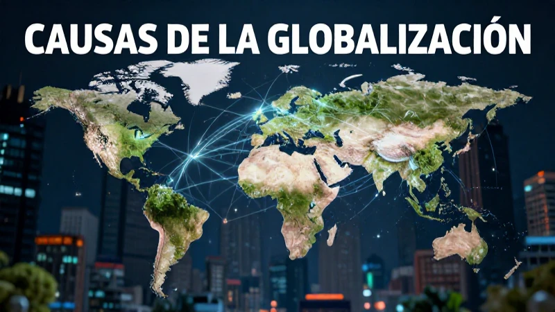 Causas y características de la globalización