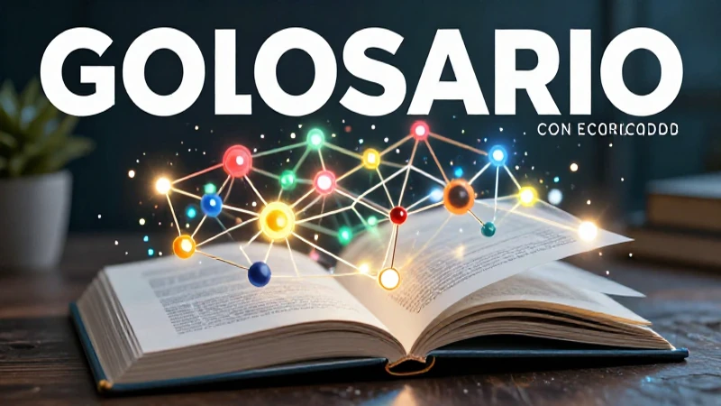 Glosario: qué es, función y diferencias con un diccionario 5 Ilustración detallada de glosarios y conocimiento moderno