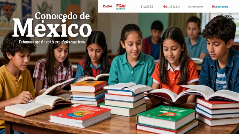 Libros de texto mexicanos llamativos para estudiantes