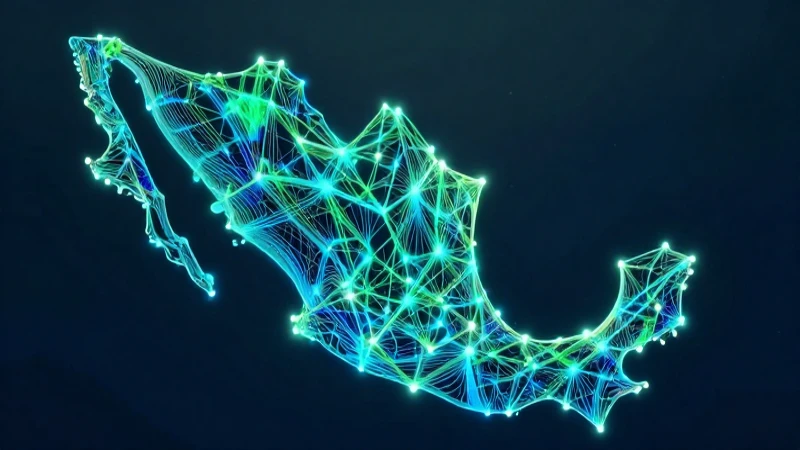 Mapa estructural vibrante de México