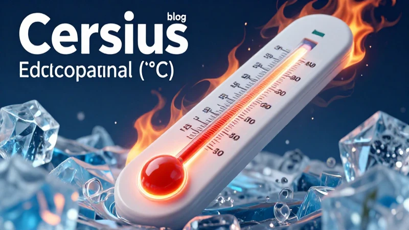 Quieres saber todo lo necesario sobre los grados Celsius (°C) 4 Ilustración educativa de grados Celsius