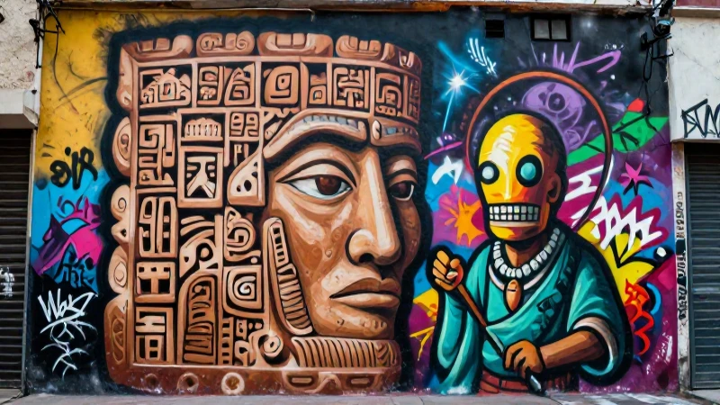 Graffiti: Concepto, historia y tipos de grafitis Impresionantes 3 Graffiti evoluciona de símbolos antiguos a arte urbano moderno