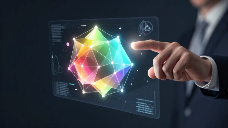 Visualización de datos holográfica interactiva