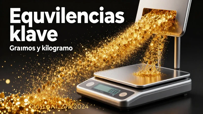 Conversión de gramos y kilogramos en diseño digital