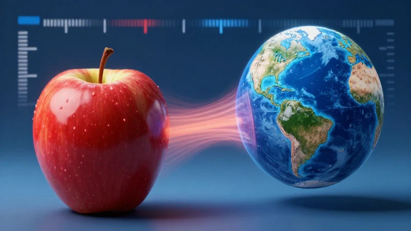 Gravedad: Concepto, Medición, Unidades y Ejemplos Clave 7 Manzana cayendo por la gravedad