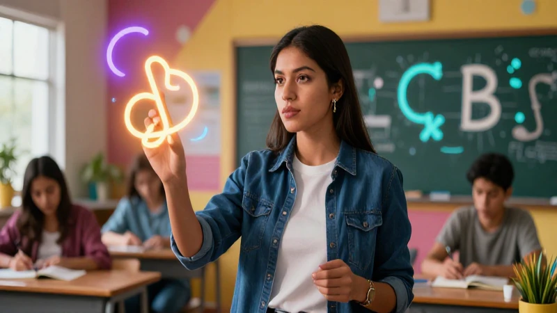 Qué son palabras graves: ejemplos y características claves 5 Joven mexicano con símbolos de luz en clase