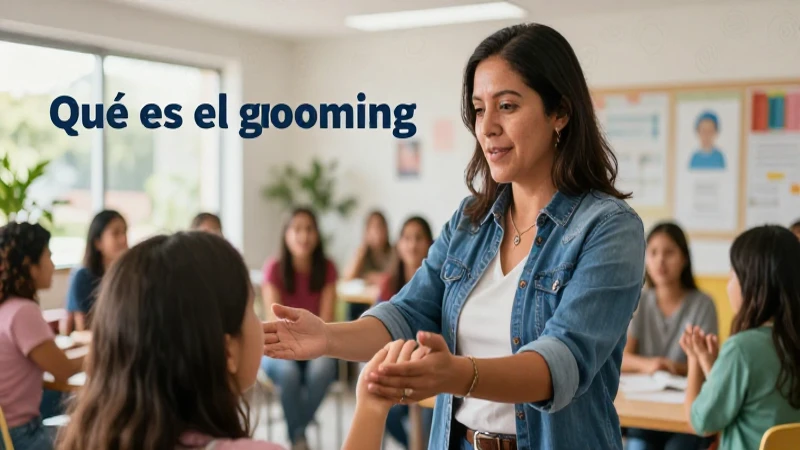 Apoyo educativo contra el grooming