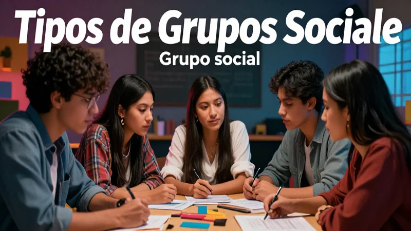 Estudiantes mexicanos colaborando en estudio social