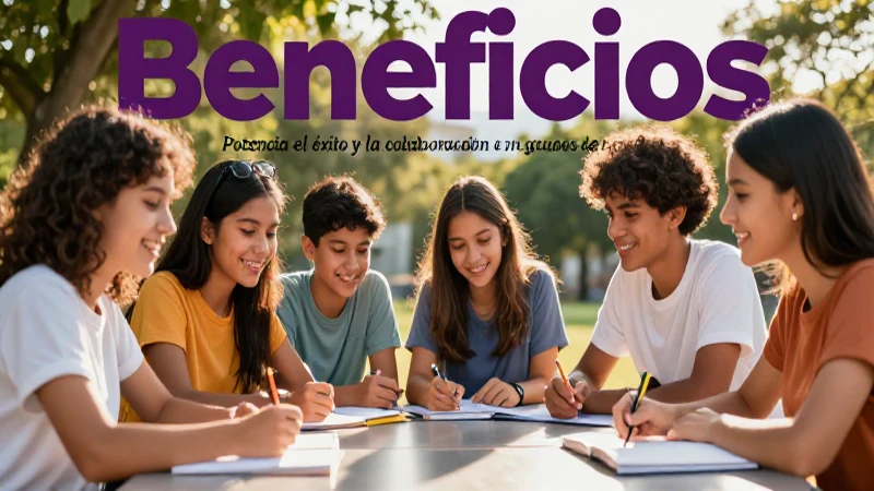 Estudiantes mexicanos colaboran impulsando el éxito