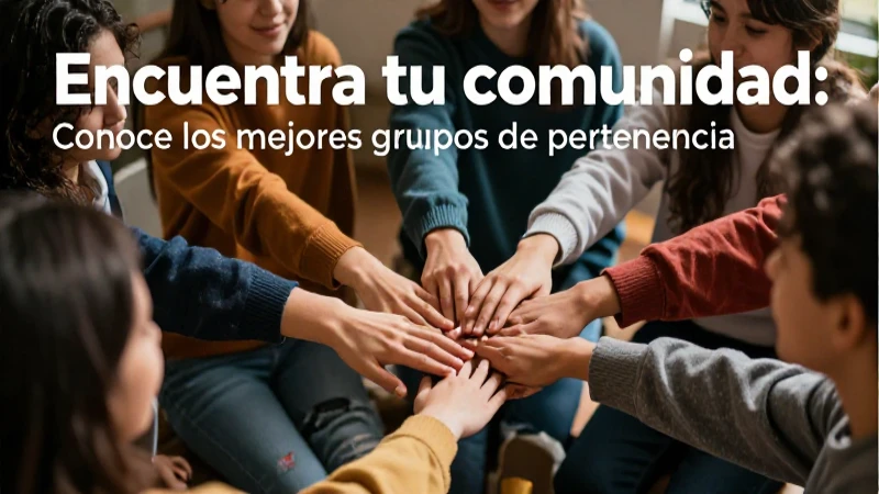 Comunidad vibrante: Conexión juvenil profesional