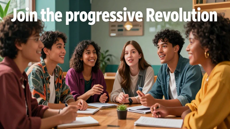 Únete a esta revolución progresista y liberal