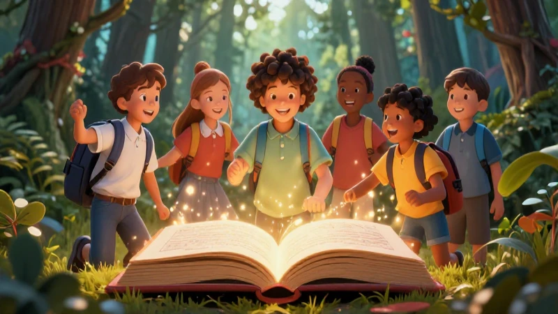 Guapa: Cuento de la Bruja en PDF para Niños Bonitos 7 Niños felices y libro mágico ilustran el aprendizaje