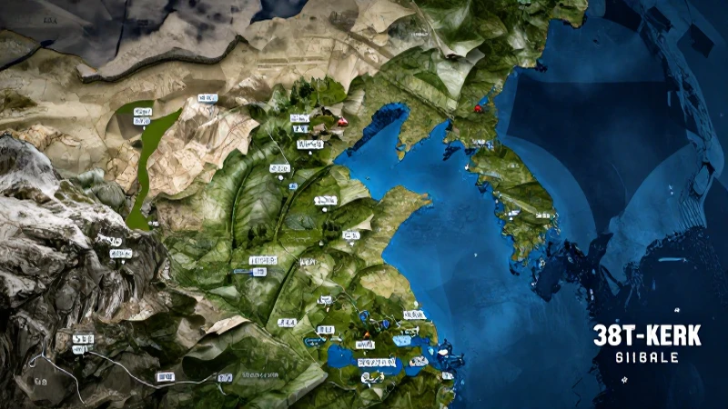 Guerra de Corea: Resumen, Antecedentes y Causas Clave 3 Contraste visual de la división coreana