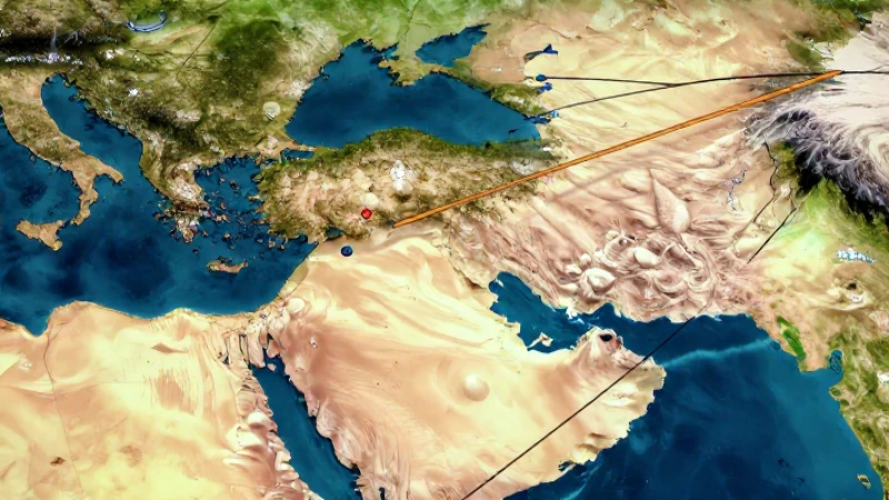 Guerra de los 6 Días: Historia, Causas y Consecuencias 6 Tensión geopolítica estilizada en el Medio Oriente