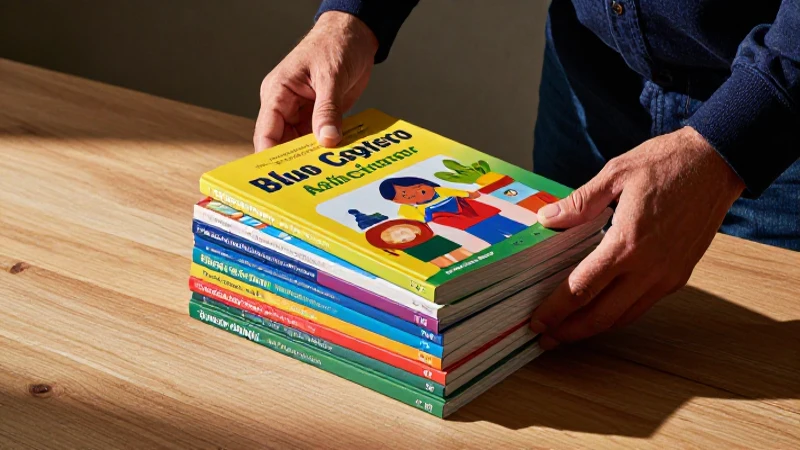 Libros Guevara SEP: ¿Absurdo o oportunidad educativa? 3 Libros educativos vibrantes sobre escritorio minimalista