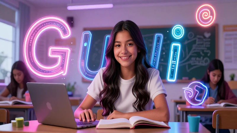 50 Ejemplos de Palabras que Empiezan con Gui- y Más 4 Ilustración educativa de palabras que inician con gui-