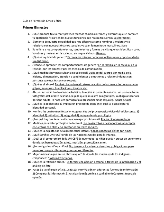 Guía Conaliteg: Libros Formación Cívica 6º Primaria ¡Aprende integral! 2 guia conaliteg libros formacion civica 6o primaria aprende integral