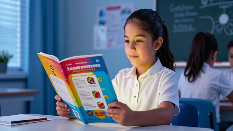 Descarga gratis la Guía de Estudio 5to Primaria 2022 en formato PDF 3 Estudiante mexicano estudia con guía educativa brillante