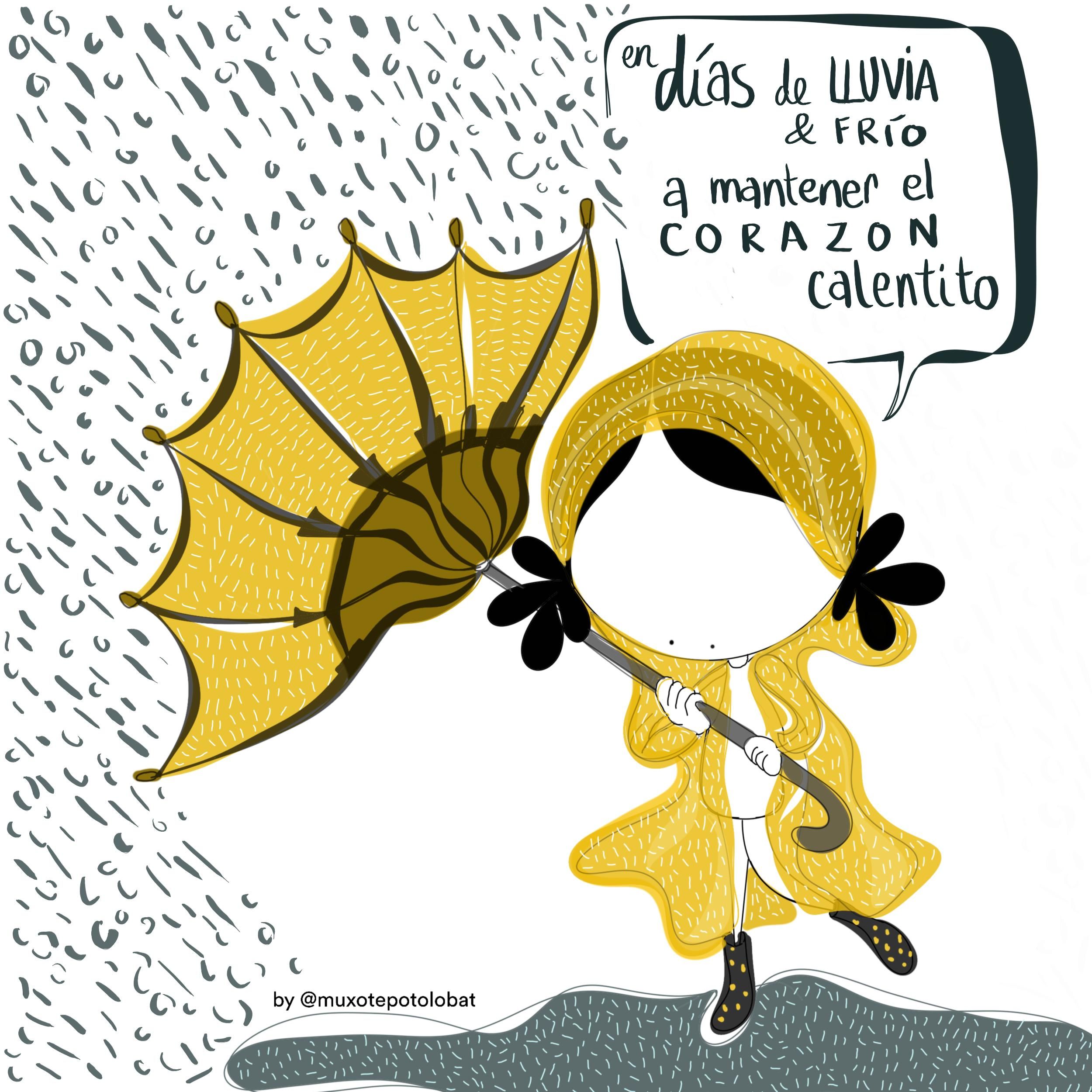 guia sobrevive en un lugar frio y lluvioso todo el ano