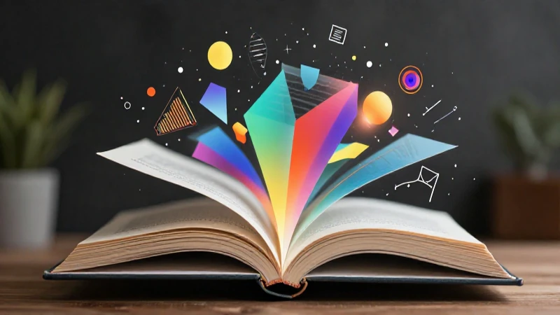 Guía completa: Qué es, usos y definición del concepto 3 Ilustración de conocimiento vibrante y estilizado