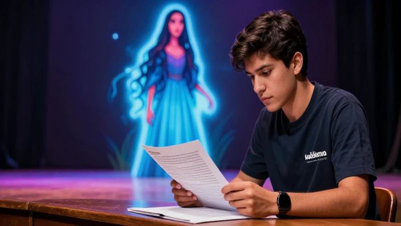 Director mexicano en escena con el drama de La Llorona