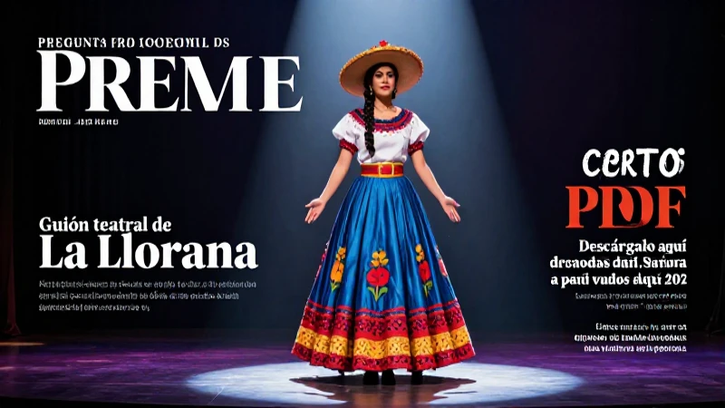 Revista educativa con arte de La Llorona y preguntas frecuentes