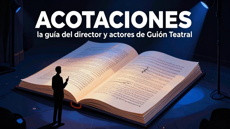 Guión Teatral: Qué es, orígenes y su concepto esencial 6 Guía de dirección y actuación para guiones teatrales