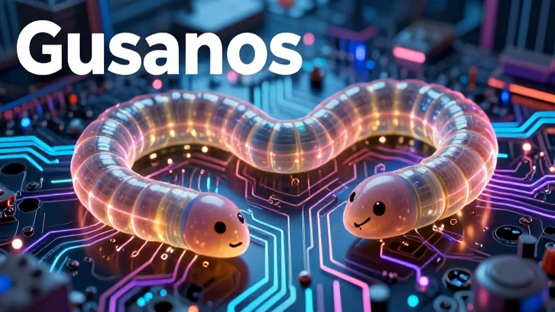 Gusanos informáticos: tipos y usos