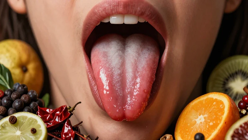 Gusto: Comprendiendo el Sentido del Gusto y su Importancia 8 Sabor vibrante con frutas y especias detalladas