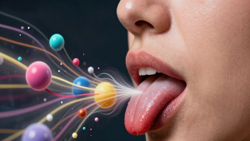 Gusto: Comprendiendo el Sentido del Gusto y su Importancia 4 Sensorial abstracto: nariz y aroma vibrante