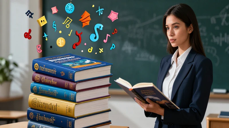 Educadora académica profesional con gramática vibrante