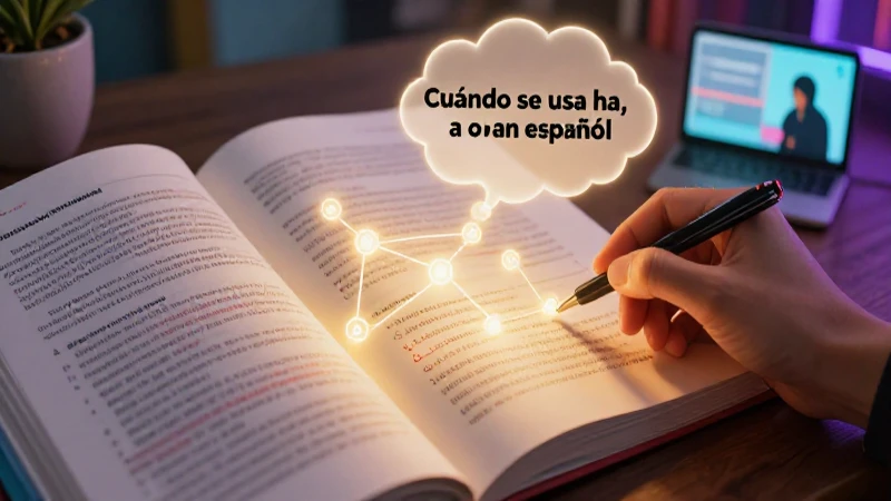 El contexto es vital para usar ha, a o ah