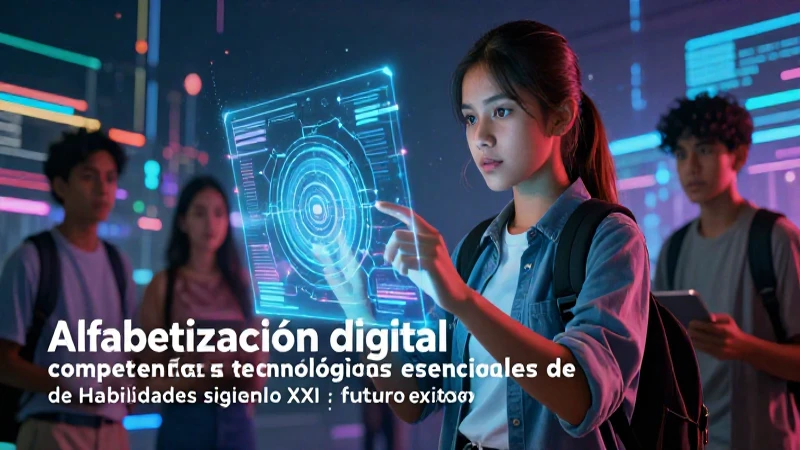 Habilidades siglo XXI: Claves para un futuro exitoso 7 Alfabetización digital: clave para el éxito futuro