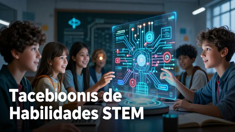 Habilidades STEM: Promoción y aprendizaje en webinars 6 STEM educativo vibrante en línea