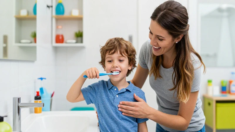 Higiene dental efectiva en rutinas preescolares