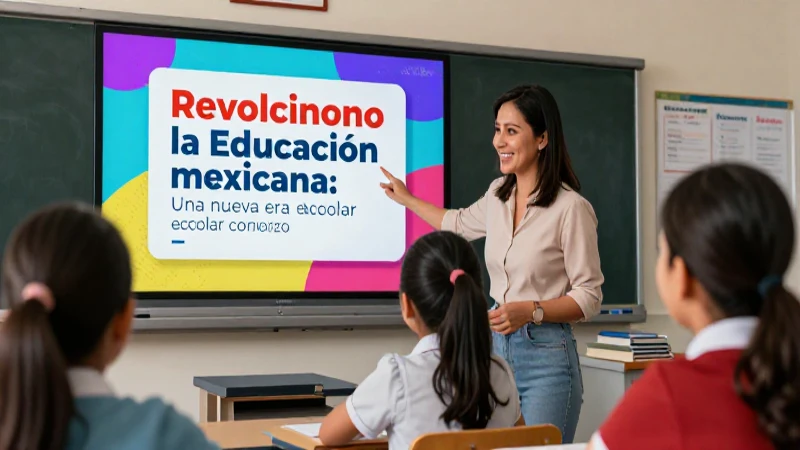 Tecnología moderna transforma la educación escolar