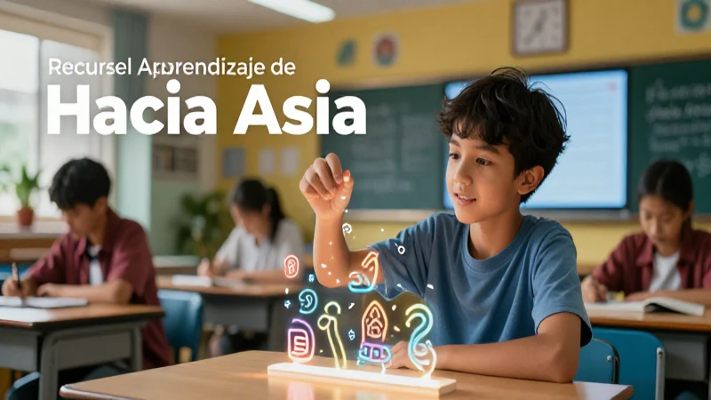 Recursos visuales educativos sobre Asia para el aprendizaje