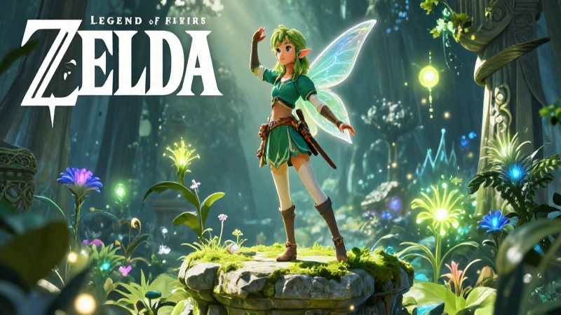 Hada: Definición, Clases y Su Uso en el Lenguaje Coloquial 6 Hada mágica fantástica estilo Zelda