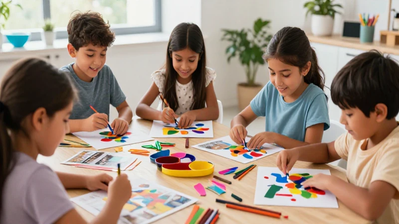 Buscas actividades creativas DIY para niños 9 Niños mexicanos crean manualidades con materiales coloridos