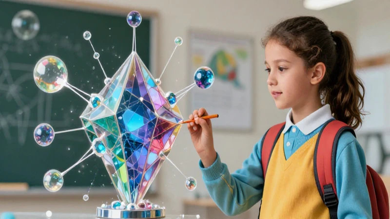 Ilustración educativa de estudio detallada