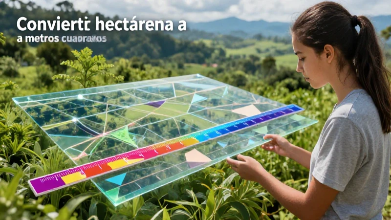 Guía para convertir hectáreas a metros cuadrados