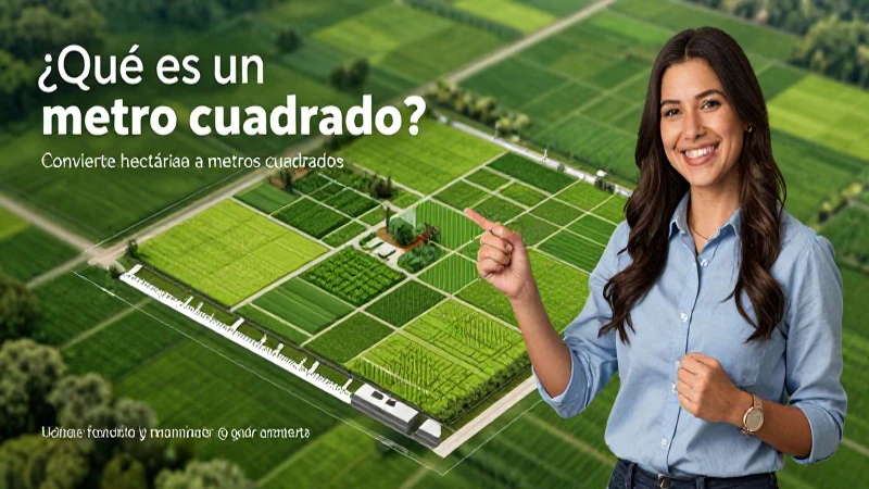 Un metro cuadrado es una unidad de medida de área
