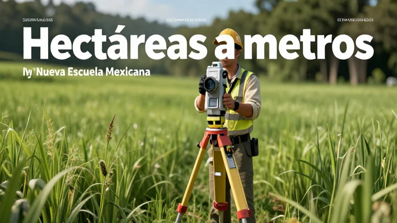 Hectáreas a metros: Convierte tus terrenos de manera fácil y rápida 4 Convierte hectáreas a metros con precisión profesional