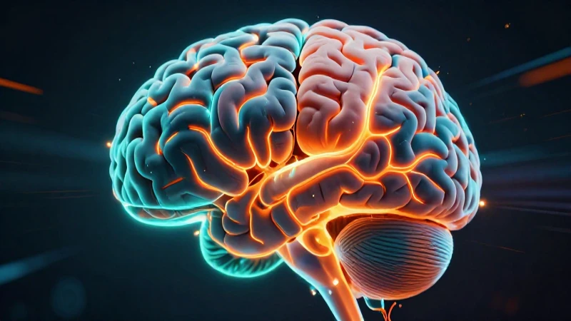 Hemisferio: Definición y Concepto Explicado Claramente 7 Cerebro humano vibrante, con neuronas de luz