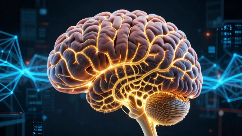 Hemisferio: Definición y Concepto Explicado Claramente 4 Cerebro ultra-realista con red neural dorada