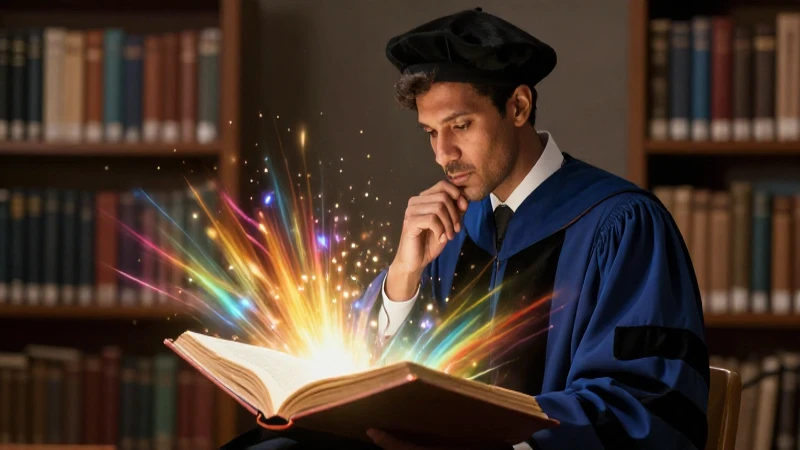 Hermenáutica: Origen, Definición y Concepto Esencial 4 Estudio contemplativo de manuscrito iluminado