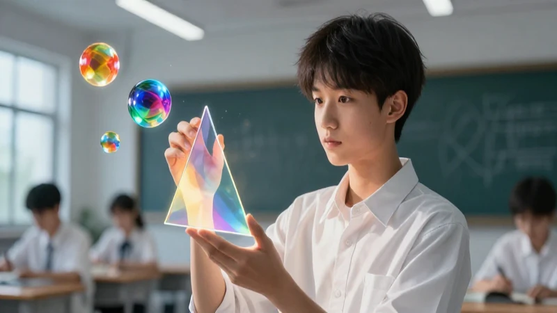 Hermenáutica: Origen, Definición y Concepto Esencial 6 Joven erudito ilumina el conocimiento vibrante